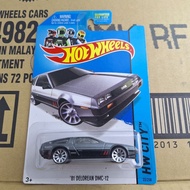 Hotwheels 81 DELOREAN DMC 12 33/250 Metal Car (kg17)