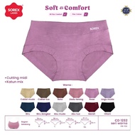 KATUN (6pcs) - SOREX 1232 MIDI COTTON CD - Sorex 1232 CD | Sorex Basic Midi Cotton Mix Stretch Under