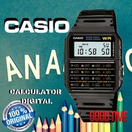 CASIO ORIGINAL CA-53W-1Z DATA BANK CALCULATOR MEN'S WATCH (2 YEARS WARRANTY)JAM TANGAN UNISEX CASIO 