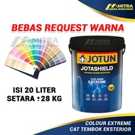 CAT TEMBOK EKSTERIOR JOTUN JOTASHIELD COLOUR EXTREME 20 LITER 28 KG / 1 PAIL BISA CUSTOM WARNA TINTI