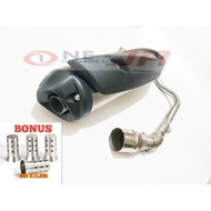 NEW!!! NEW Knalpot Standar Racing rob 1 Beat Vario 125 150 Genio Scoopy Pcx Lokal Mio Sporty Nmax Ol