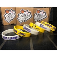 Lebron James Los Angeles Lakers Basketball Bracelet Lebron James Lakers Basketball Bracelet
