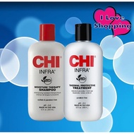 CHI Infra Shampoo/Treatment 355 ml แชมพู ทรีทเม้นท์ สำหรับล๊อคสีผม