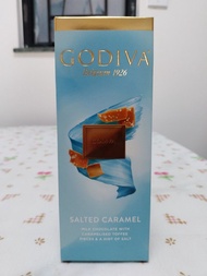 Godiva 歌帝梵 海鹽 焦糖 牛奶 朱古力 片裝 90g