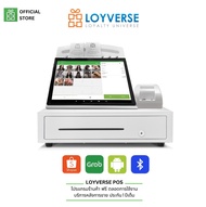 Loyverse POS 10.1 ขาตั้งPST เครื่องพิมพ์บลูทูธ 58mmลิ้นชักเก็บเงินอัตโนมัติ