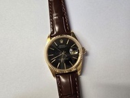 ROLEX 16018 Datejust 18K金 黑面