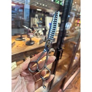 Taiwan Huodong Master Style Professional Good Fishbone Scissors Male Hair Teeth Scissors Remove Meas