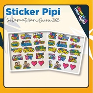 Sticker pipi selamat hari guru teacher day