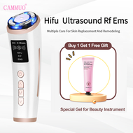 【Buy 1 Get 1】Cammuo Mini HiFu Facial Machine 3.0 Ultrasound RF EMS Pulse Facial Beauty Device Neck Lifting Skin Tightening Anti Wrinkle Face Massager