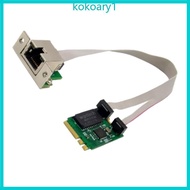 KOKO M 2 A+E 2 5G Ethernet Card RTL8125B Industrial Control Networks Card Industrial PCIExpress Netw