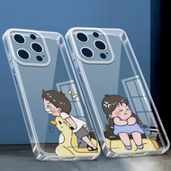 (FC03) Case clear Transparent GlossyBENING for Oppo A15 A16 EK A17 K A18 A3S A39 A31 A38 A3 PRO A3X 