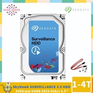 Seagate  Surveillance  3.5 HDD 1TB 2TB 3TB 4TB 5900rpm 64MB SATA 6Gb/s Internal Hard Drive Bare Drive