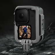 TELESIN Case GoPro Hero 9/10/11/12 Aluminum Alloy Protective Housing - GP-FMS-G11-TZ
