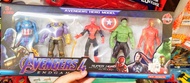 💥 หุ่นฮีโร่ หุ่นอเวนเจอร์ Avengers Model ของเล่นเด็ก ปรับท่าได้ 6 ตัว ไอร่อนแมน ธอร์ กัปตัน ฮัค  แอ้นท์แมน 💥