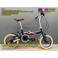 LONDON TAXI FOLDING 16" FOLDING BIKE