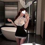 Sexy Bunny Girl Suit Abstinence Bunny Maid Cos Uniform Erotic Lingerie