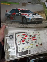 MITSUBISHI EVO VI SAFARI WRC HASEGAWA 1/24 cartograf
