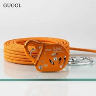 GUOOL Climbing Safety Device Versatile Rope Access Tool Fall Arrester for Work at Height and Mountai