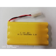 Battery rechargeable untuk kereta rc 9.6 volt tamiya hsp connector, Jst connector T connector sm con