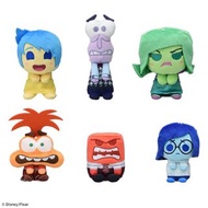 日本直送 日本迪士尼 Pixar Inside Out 2 公仔掛飾 - 日本直送 Disney 玩轉腦朋友 腦筋急轉彎 阿樂 阿愁 阿燥 阿燥 阿憎 阿驚 阿焦 阿羨 阿厭 迪士尼彼思 景品 夾公仔