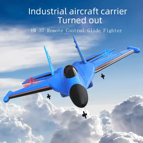 RC Foam Aircraft HW37 SU35 Rc Plane 2.4G Radio Control Glider Remote Control Fighter Glider Airplane