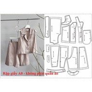 Drawing on A0 paper code 1773 - silly set