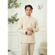 VERMILLION V17033 Baju Melayu Moden S-XXL | Baju Melayu Modern