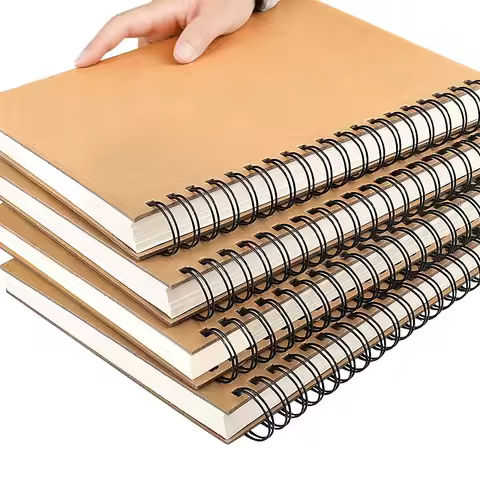 A4 Sketchbook Thickened Quick Sketch Drawing Book 16K Painting 8K Drawing Blank Book Doodle Oil Pain