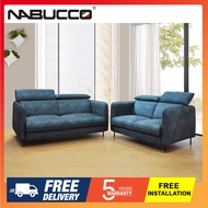 Nabucco N6321 Classic 2+3 with Adjustable Headrest Sofa Set[Can Choose Casa Leather Or Water Resistance Fabric]