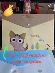 MAP PLASTIK A4 KANCING FOLDER BINDER DOCUMENT ORGANIZER KERTAS MOTIVE LUCU MURAH
