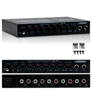EQ-819 Car Equalizer Multifunctional Car Audio EQ Tuning Crossover Amplifier Parametric Equalizer Ca