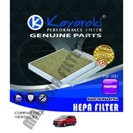 "PM2.5+CARBON HEPA" PROTON X90 CABIN FILTER RMB-24700-C 8022024700 67210101J000300