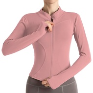 Women's Long Sleeve Fit Body Sports Jacket Yoga Pilates Running Gym Fitness Navi Premium Quality Kor