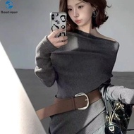 Retro Y2K Wide-Brimmed Belt - Suede Frosted Silver Buckle Waist Girdle