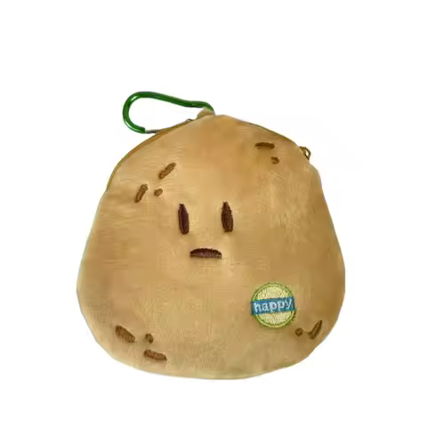 With Metal Buckle Potato Head Coin Purse Cartoon Mini Potato Head Purse Bag Portable Korean Style Po