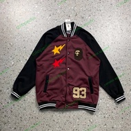 Jaket Varsity Bape Bahan Katun - Varsity A Appe - Jaket Bape