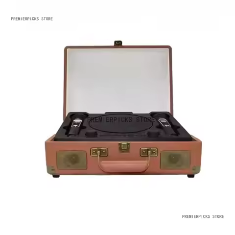 SD2109 Bluetooth Speaker Deep Bass Portable Handle Design Wood Grain Texture Wireless Singing Outdoo