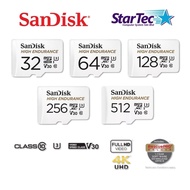 SANDISK High Endurance Micro SDHC SDXC Card Dash Cam / CCTV Camera 32GB / 64GB/ 128GB / 256GB / 512G