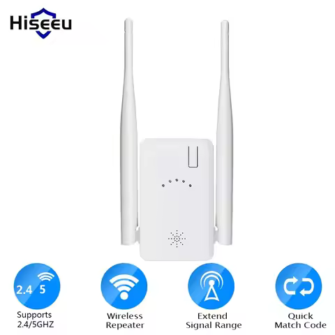 WiFi Range Extender for Hiseeu Wireless Security Camera System
