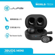 JLAB AUDIO - JLAB JBuds Mini 真無線耳機 黑色 原裝行貨 兩年保養
