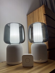 【一步到位營造極致氣氛】IKEA x Sonos 音響燈 (一對) + Philips Hue 彩光燈膽及 Bridge 全套組合 💡🎵 [Instant Vibe Upgrade] IKEA x S