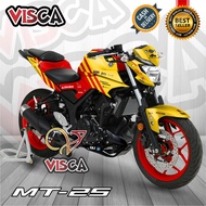 Stiker Decal Yamaha MT 25 OLD Dekal Mt 25 Striping Mt 25 Variasi Decal Mt 25 OLD Full Body GRESINI
