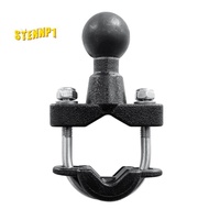 Motorcycle Handle Bar Rail Mount 37mm Width U-Bolt Mounting Base with 1 Inch Ball for Gopro GPS Work for Ram Mounts