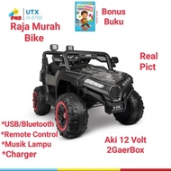 Mobil Aki Jeep Nuv M8788-A Pmb Rubicon Mainan Anak Mobilan Aki Jeep Remote Dan Manual 12V Mainan Mob