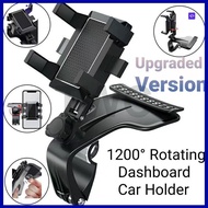TWC 360º Car Phone Holder In Car Dashboard Phone Holder Rear View Mirror Phone Holder Car Holder Pem