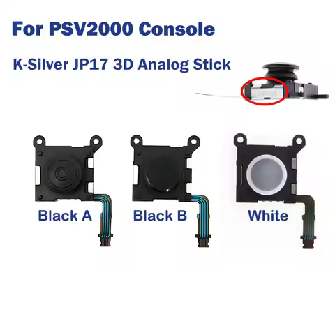 K-Silver JP17 3D Analog Stick for PS Vita 2000 PSV2000 PS Vita Slim Replacement Joystick Button Thum