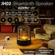 Koorfly JH02 Bluetooth Speaker 100W Desktop Subwoofer 22 RGB Lighting Music Sync Support APP Control