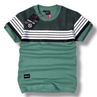 HIJAU Mamood Distro T-Shirt for Boys, Short Sleeve, Ages 3-15 Years, Sage Green Tshirt Budak Lelaki