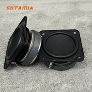 SOTAMIA 2pcs 2.75 Inch 70mm Mid Bass Speaker 4 Ohm 10W Long Stroke Paper Cone Household Audiophile A