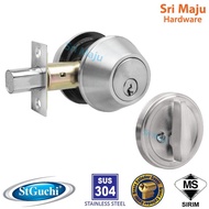 MAJU St Guchi SGDB D 261 SS Thumbturn & Key Single Deadbolt Door Lock SUS304 SIRIM Kunci Tombol Pint